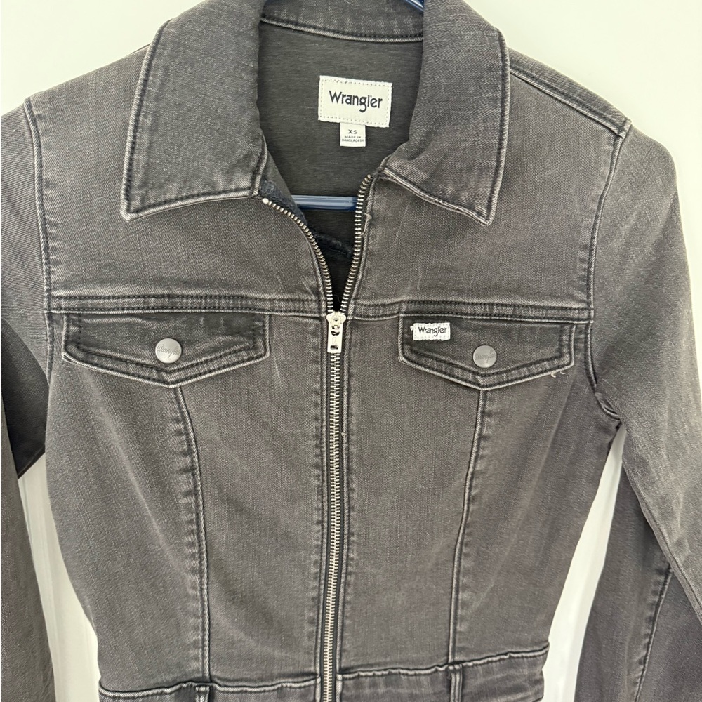 Wrangler Black Denim Catsuit jumpsuit - Picture 8 of 8